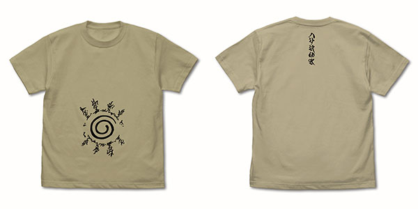 NARUTO-ナルト- 疾風伝 八卦の封印式 Tシャツ Ver.2.0/SAND KHAKI-S（再販）[コスパ]《０６月予約》
