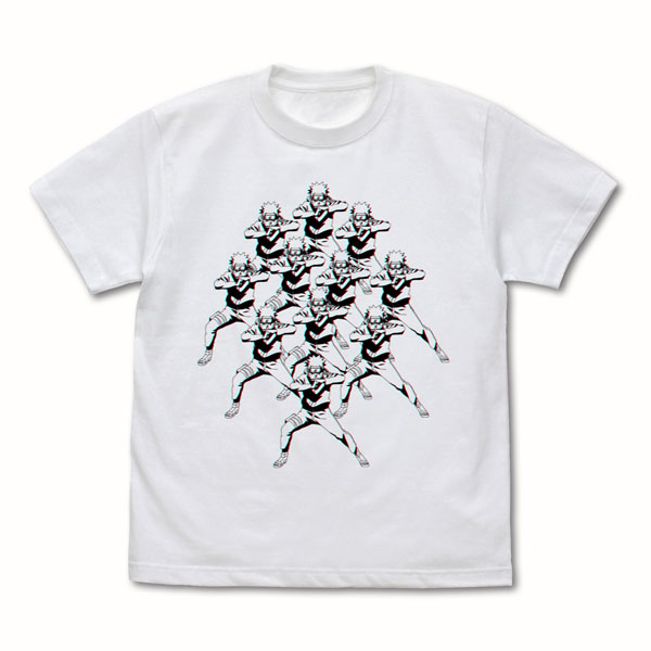 NARUTO-ナルト- 疾風伝 うずまきナルト 『影分身の術』 Tシャツ/WHITE-S（再販）[コスパ]《０６月予約》