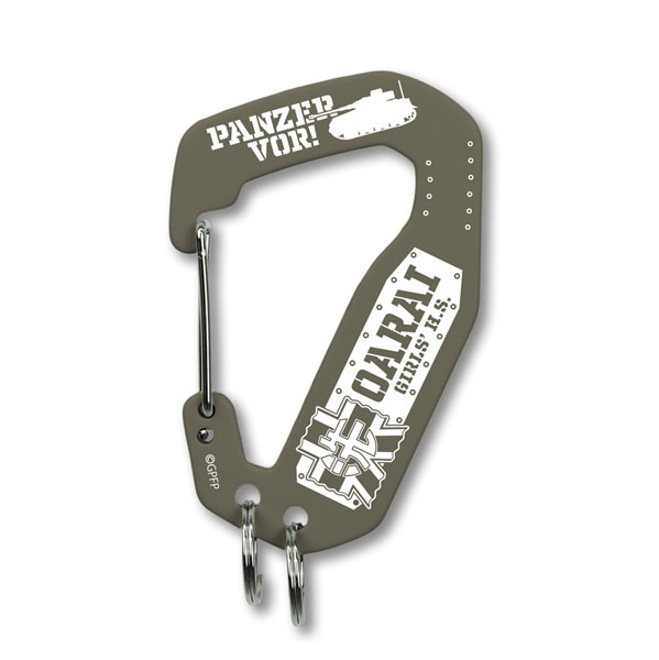 ガールズ＆パンツァー 最終章 大洗女子学園 メタルカラビナ（再販）[コスパ]《０１月予約》