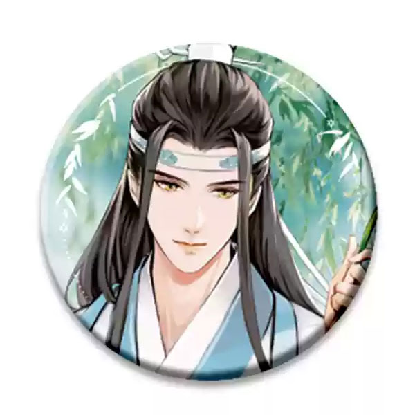 アニメ「魔道祖師」 風荷挙Ver. 缶バッジ 藍忘機