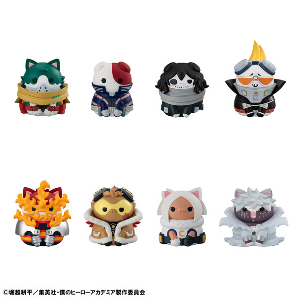 MEGA CAT PROJECT 僕のヒーローアカデミア ヒロアカニャンコNO.01　8個入りBOX[メガハウス]《１０月予約》