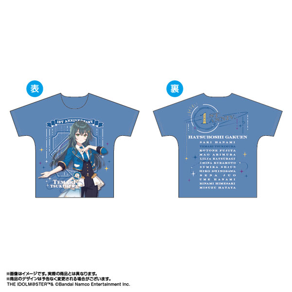 学園アイドルマスター フルカラーTシャツ 月村手毬 The 1st Milestone ver.[あみあみ]【送料無料】《発売済・在庫品》