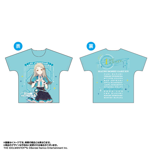 学園アイドルマスター フルカラーTシャツ 篠澤広 The 1st