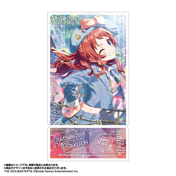 学園アイドルマスター チケット風ダイカットステッカー vol.2 花