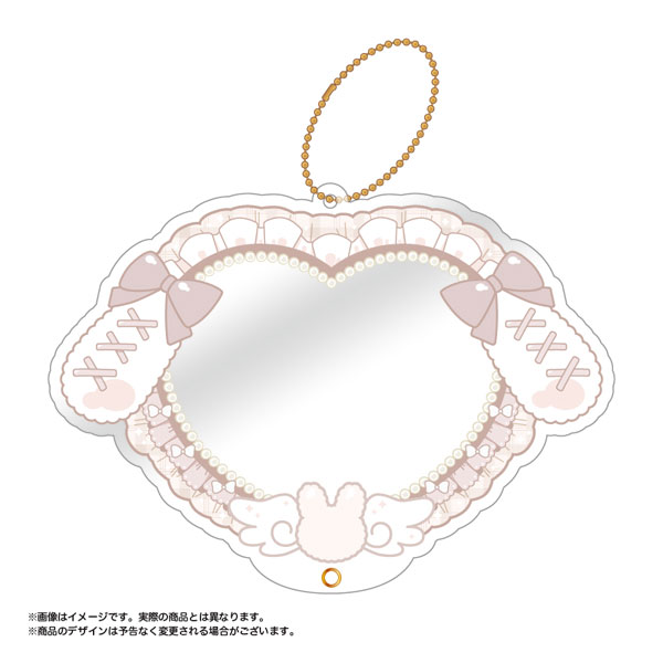 ぴくりあアクリルフレーム うさみみリボンver. 09.ホワイト[amie]《発売済・在庫品》