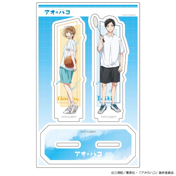アオのハコ　当選　アクリルアート　ゼブラック　鹿野千夏　猪股大喜 TVアニメ『アオのハコ』 アクリルキャラスタンド 鹿野千夏＆猪股大喜