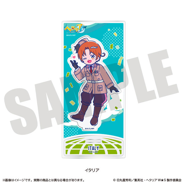 アニメ「ヘタリア World★Stars」 にゅ～とろ アクリルスタンド A イタリア[MENEGI]《０７月予約》