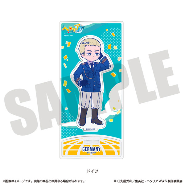 アニメ「ヘタリア World★Stars」 にゅ～とろ アクリルスタンド B ドイツ[MENEGI]《０７月予約》