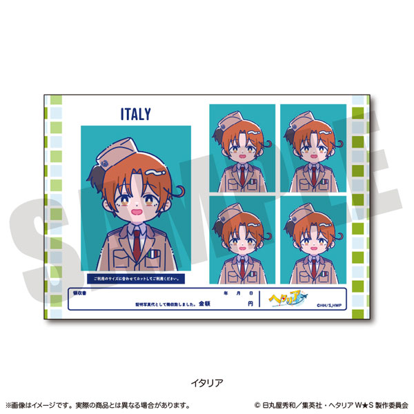 アニメ「ヘタリア World☆Stars」 にゅ～とろ 証明写真風