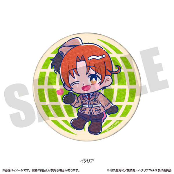 アニメ「ヘタリア World★Stars」 にゅ～とろ ワッペンシール A イタリア[MENEGI]《０７月予約》