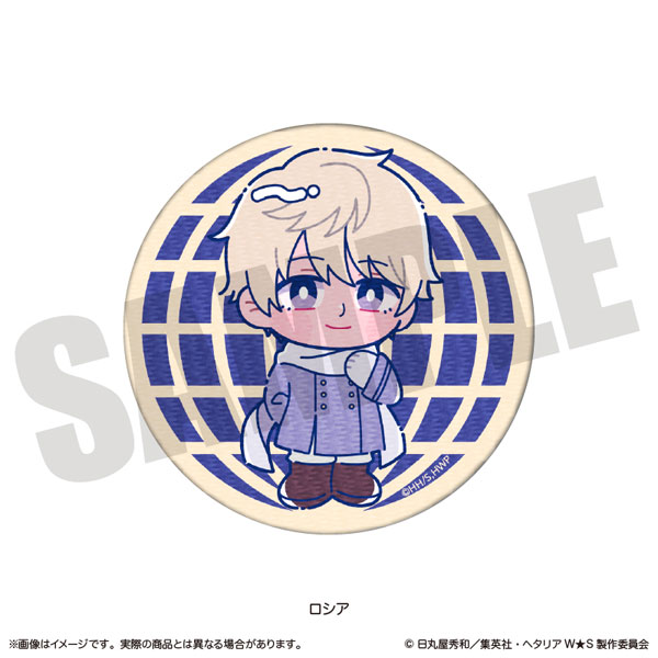 アニメ「ヘタリア World★Stars」 にゅ～とろ ワッペンシール G ロシア[MENEGI]《在庫切れ》