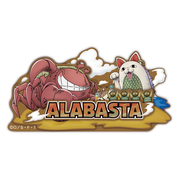 ONE PIECE スーベニア マグネット アラバスタ編[ムービック]