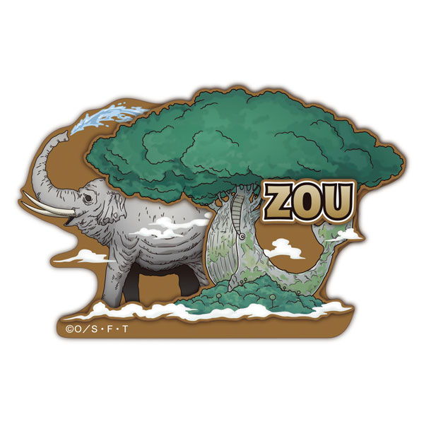 ONE PIECE スーベニア マグネット ゾウ編[ムービック]《発売済・在庫品》