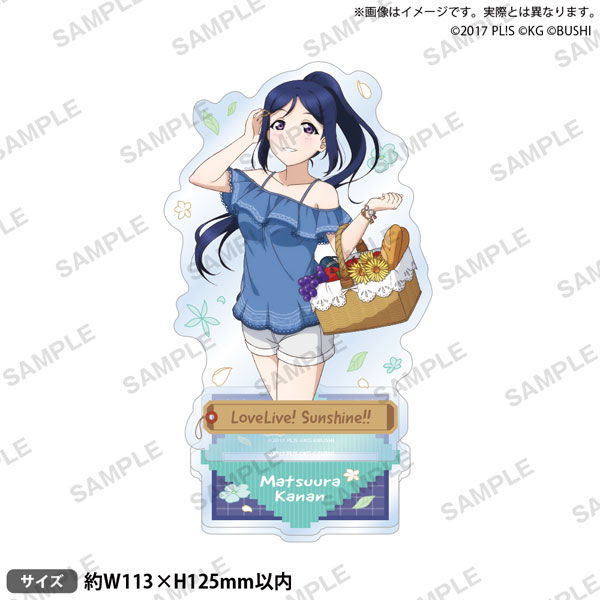 ラブライブ！スクールアイドルフェスティバル アクリルスタンド Aqours 水着ver. 松浦果南[ブシロードクリエイティブ]《０７月予約》