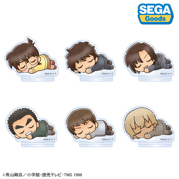 名探偵コナン ねむねむころりん アクリルスタンド Vol.3　6個入りBOX[セガ フェイブ]《０９月予約》