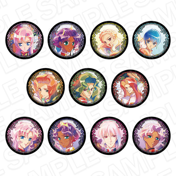 TVアニメ「少女革命ウテナ」 トレーディングホログラムカンバッジ PALE TONE series 11個入りセット[コンテンツシード]《０７月予約》
