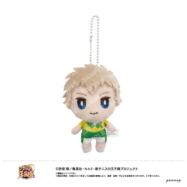 新テニスの王子様 忍足謙也 おきぬい 缶バッジ テニプリ ショウワノート：新商品情報が到着！【おきがえぬいぐるみと