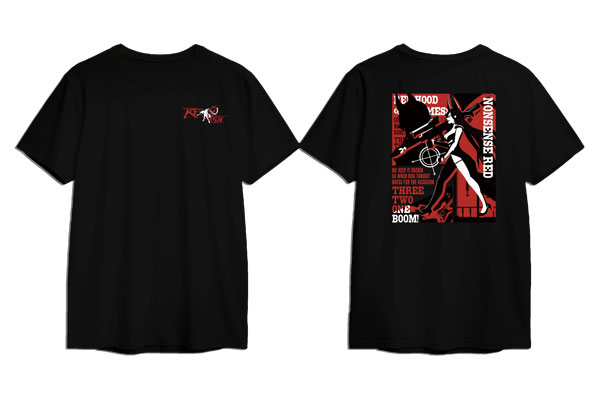 「勝利の女神：NIKKE」 Tシャツ ナンセンスレッド Deformation ver.[ESTAREGG Co.]