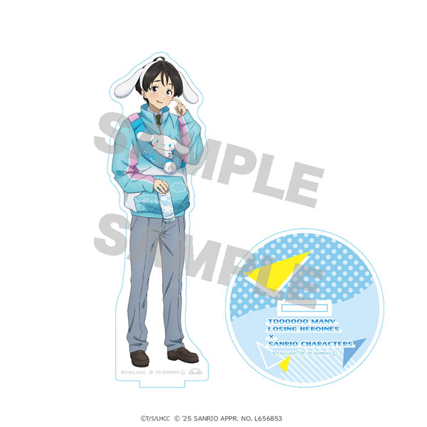 負けヒロインが多すぎる！×サンリオキャラクターズ アクリルスタンド 温水和彦×シナモロール[Up Fields]《０７月予約》