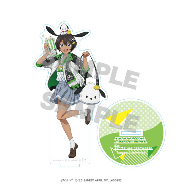 負けヒロインが多すぎる！×サンリオキャラクターズ アクリルスタンド 焼塩檸檬×ポチャッコ[Up Fields]