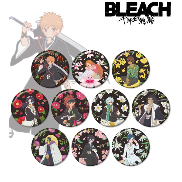 BLEACH 千年血戦篇 トレーディング Botania 缶バッジ 10個入り