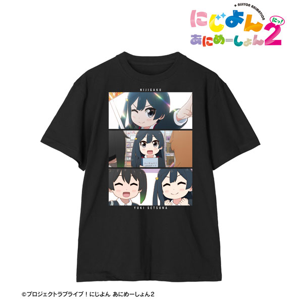 にじよん あにめーしょん2 優木せつ菜 場面写Tシャツ メンズ M[アルマビアンカ]《０９月予約》