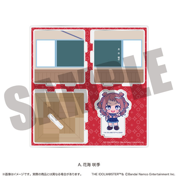 「学園アイドルマスター」 ジオラマ風アクリルスタンド A 花海咲季[MENEGI]