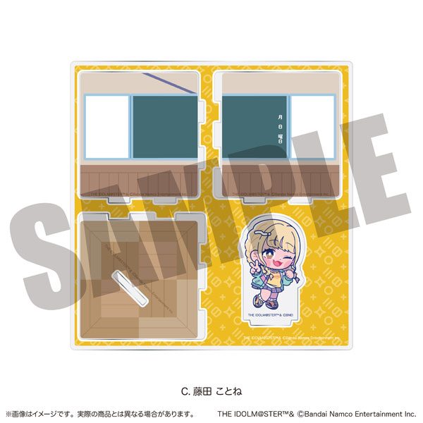「学園アイドルマスター」 ジオラマ風アクリルスタンド C 藤田ことね[MENEGI]
