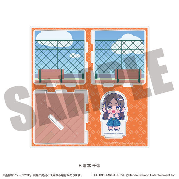 「学園アイドルマスター」 ジオラマ風アクリルスタンド F 倉本千奈[MENEGI]
