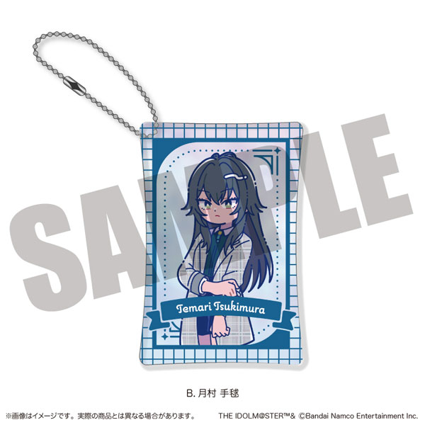 「学園アイドルマスター」 オーロラマルチポーチ B 月村手毬[MENEGI]
