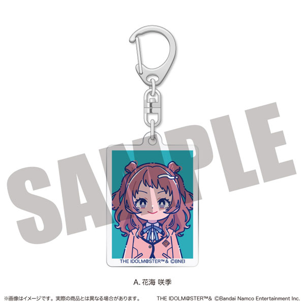 「学園アイドルマスター」 証明写真風キーホルダー Vol.1 A 花海咲季[MENEGI]