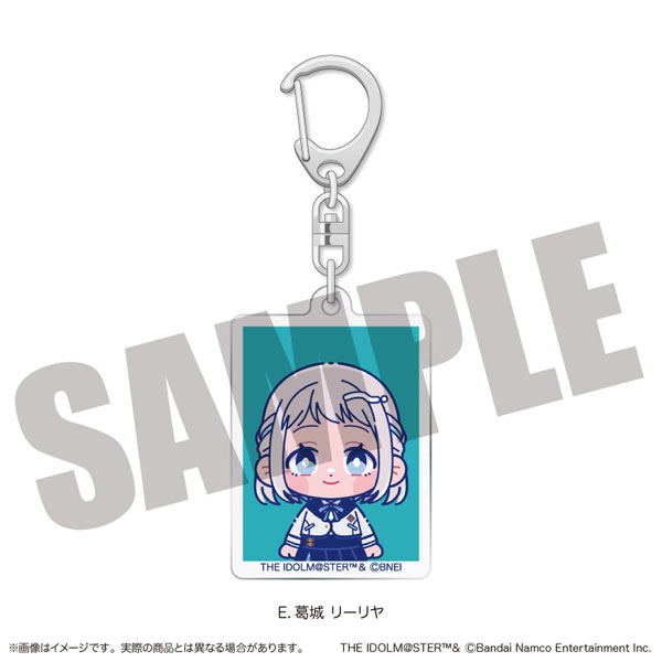 「学園アイドルマスター」 証明写真風キーホルダー Vol.2 E 葛城リーリヤ[MENEGI]