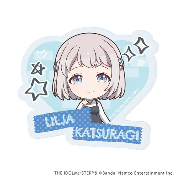 アクリルプレートバッジ「学園アイドルマスター」06/葛城リーリヤ ストリートファッションver.(ミニキャライラスト)[A3]