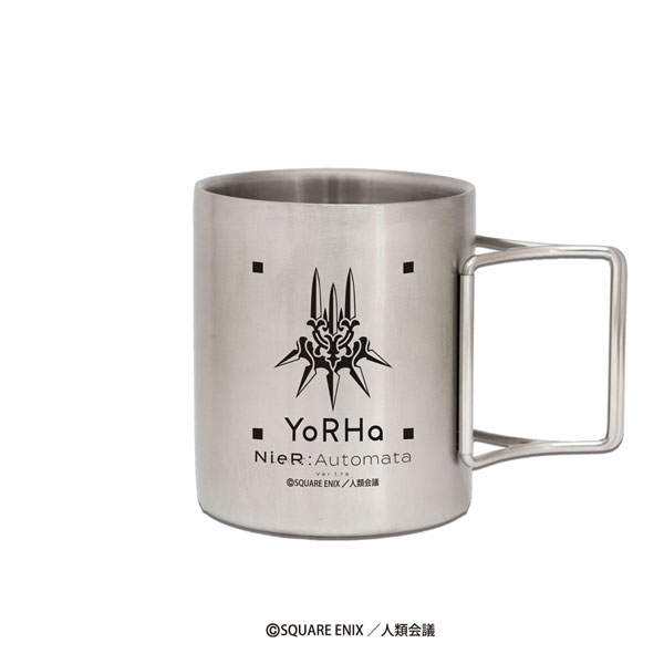 NieR：Automata Ver1.1a YoRHa折りたたみステンレスマグカップ[グルーヴガレージ]