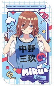 五等分の花嫁* ステッカー 中野三玖[ムービック]