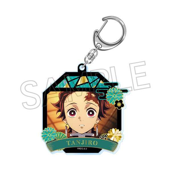 鬼滅の刃 螺鈿風シリーズ アクリルキーホルダー Vol.4 竈門炭