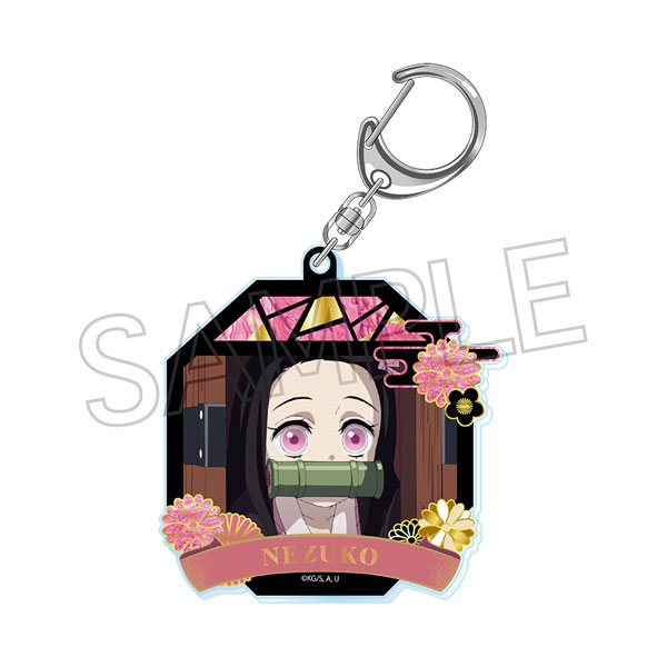 鬼滅の刃 アクリルキーホルダー 4個セット 鬼滅の刃 デコフレアクリルキーホルダー 第4弾 登場!3月3日より予約開始!!