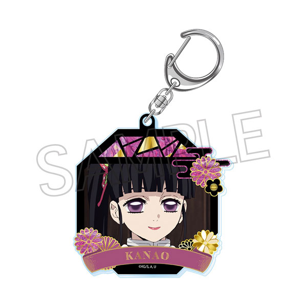 鬼滅の刃 螺鈿風シリーズ アクリルキーホルダー Vol.4 栗花落カナヲ