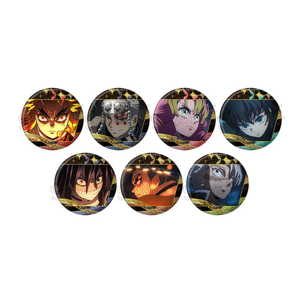 る兄 グリッター缶バッジ 2種セット 鬼滅の刃 グリッター 缶バッジVol.3 B BOX 7個入りBOX（再販