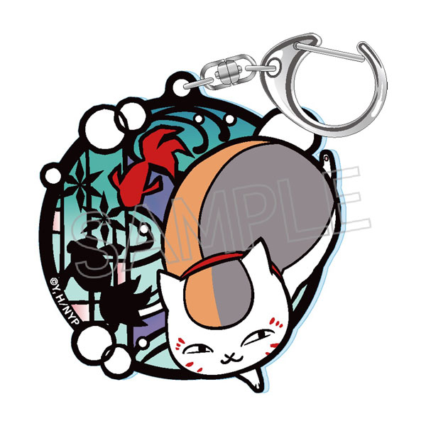夏目友人帳 切り絵シリーズ セレクション vol.1 グリッターキーホルダー 金魚[ツインクル]