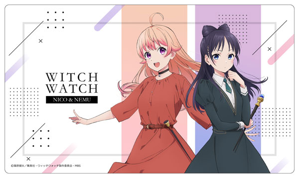 爆買いしたくなる ウィッチウォッチ ラバーマット(若月ニコ＆宮尾音夢)[エムズ サプライ・アクセサリ・グッズ