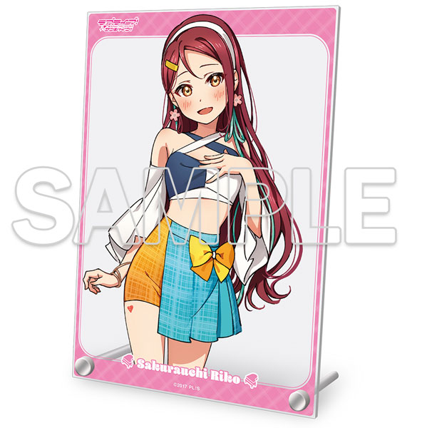 ラブライブ!サンシャイン!! A5アクリルパネル Aqours 桜内梨子