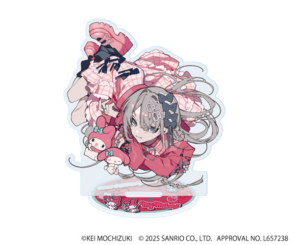 マイメロディ 望月けい サンリオ セット アクリルスタンド「望月けい×サンリオキャラクターズ」06/マイ