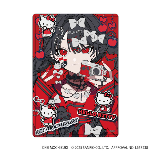 【初回限定お試し価格】 キャラクリアケース「望月けい×サンリオキャラクターズ」02 ピンズ・ピンバッジ・缶バッジ