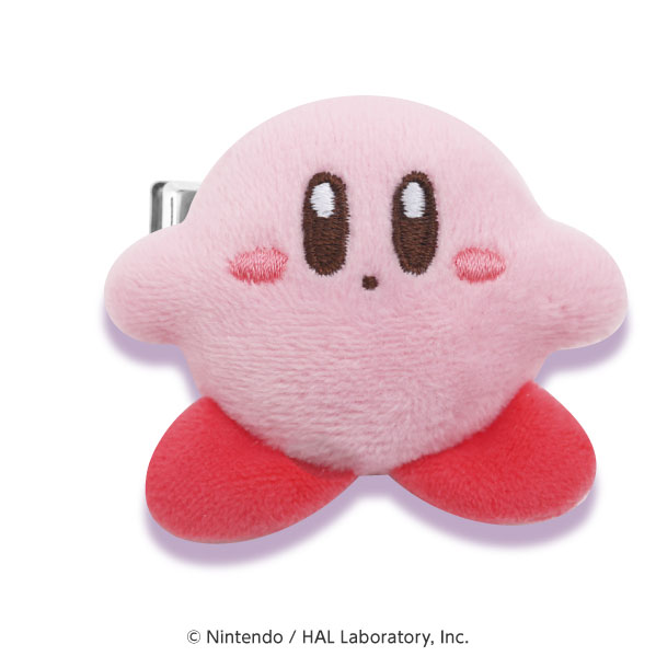 星のカービィ もふもふヘアクリップ (2)カービィ おすまし（再販）[エンスカイ]《発売済・在庫品》