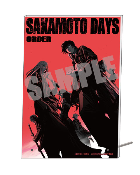SAKAMOTO DAYS アクリルアートボード ORDERビジュアルver