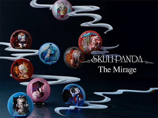 SKULLPANDA The Mirage シリーズ 9個入りBOX[POPMART]