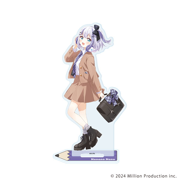アクリルスタンド「Million Production」07/音ノ乃のの 制服風衣装ver