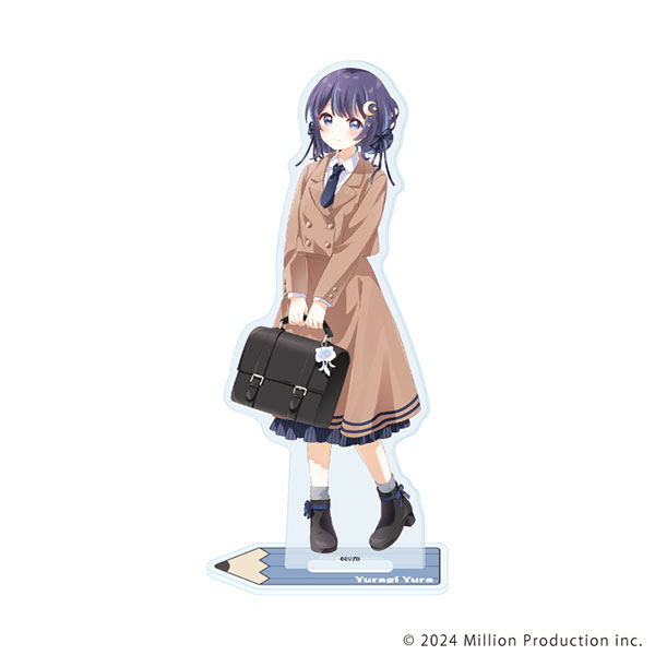 アクリルスタンド 制服風キャラクター アクリルスタンド「Million Production」10/ゆらぎゆら 制服風