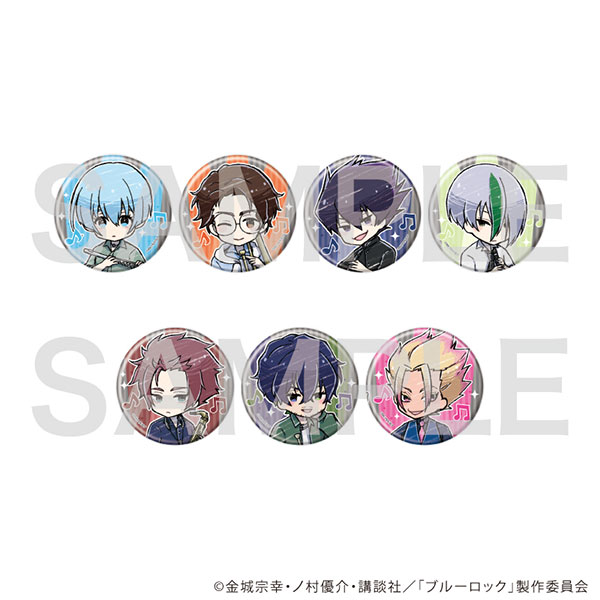 缶バッジ「TVアニメ『ブルーロック』」07/バンドver. グラフアート 